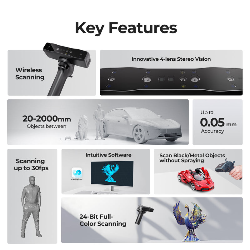 Creality Otter Lite/Basic  3D Scanner