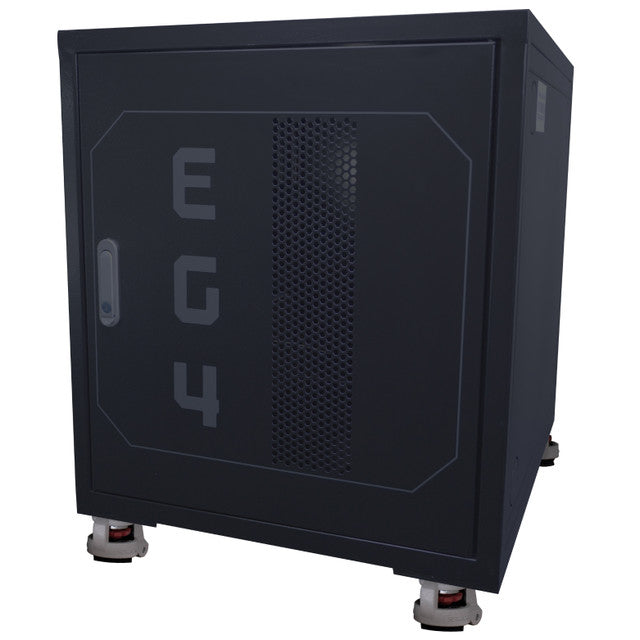 EG4 Enclosed Battery Rack | 3 Slot | Wheels Included