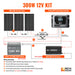 300-Watt-Solar-Kits Diagram