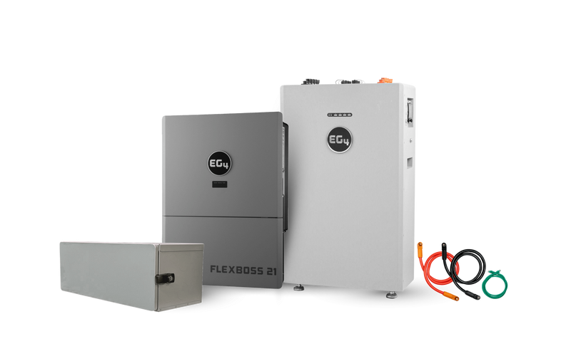 EG4 Hybrid Power Kit | 16kW 120/240V Output 48VDC - 16kWh System Bundle | 1 x EG4 FlexBoss21 Hybrid Inverter + 1 x EG4 All-Weather 314Ah Battery