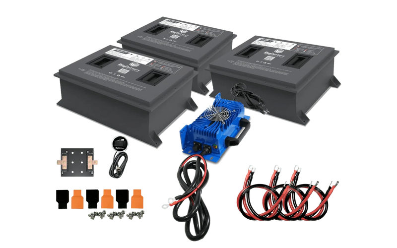 BigBattery 36V 3X RAPTOR 2 Battery Kit (300Ah | 11.52kWh)