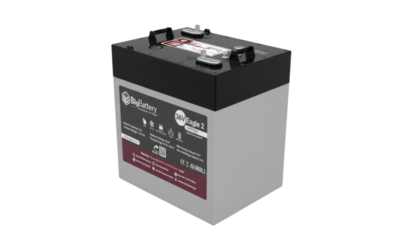BigBattery 36V EAGLE 2 - LiFePO4 - 40Ah - 1.54kWh with Heater and Comms
