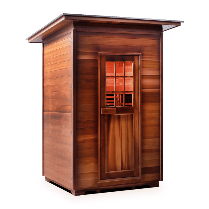 Enlighten SaunaTerra MoonLight 2 Dry Traditional Outdoor Sauna | 2 Persons