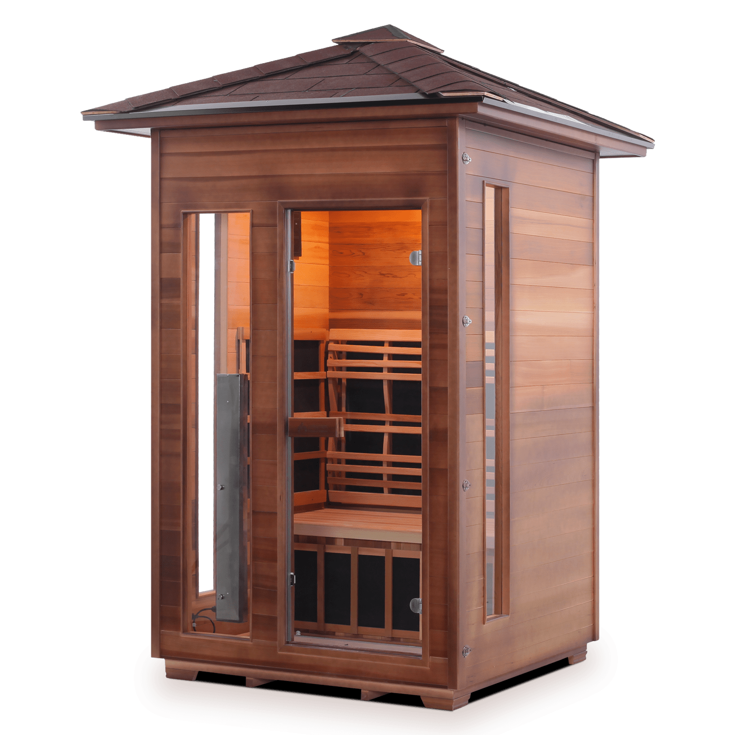 Enlighten Sauna Rustic 2 Person - Thumbnail 3