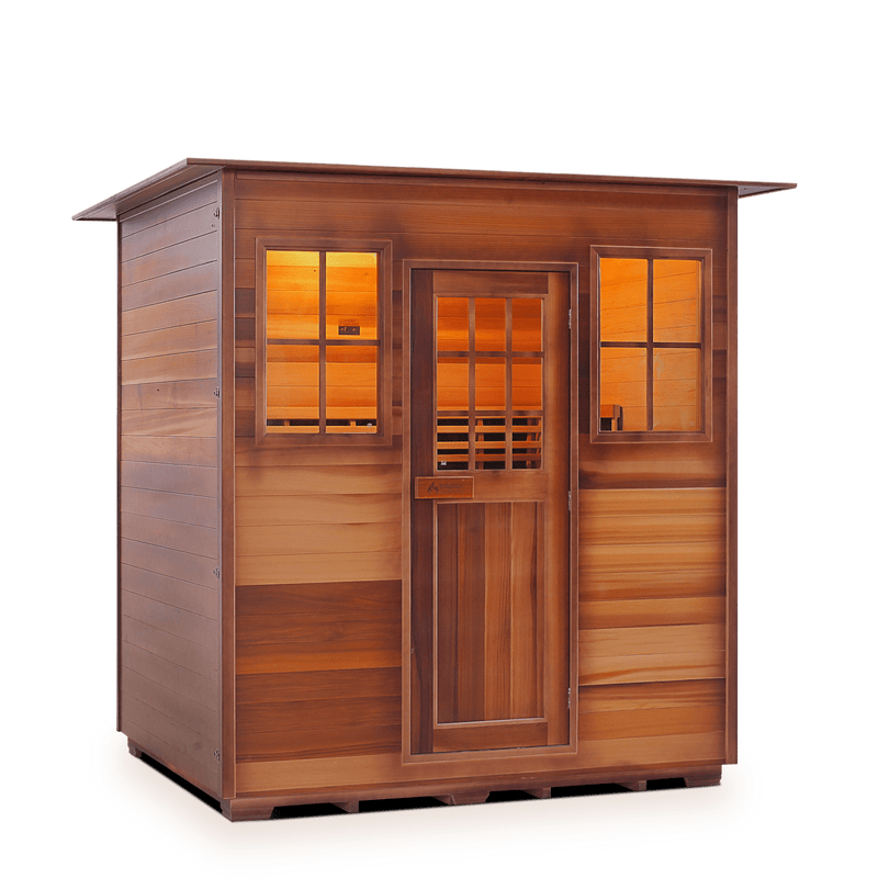 Enlighten SaunaTerra MoonLight 4 Dry Traditional Indoor Sauna | 4 Persons