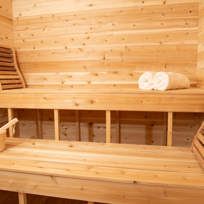 Dundalk Leisurecraft Canadian Timber Luna Sauna | 4 Persons