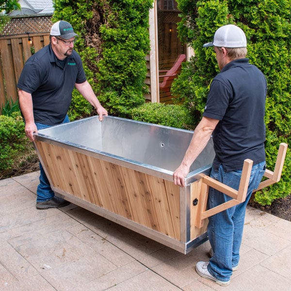 Dundalk Leisurecraft Canadian Timber The Polar Plunge Tub