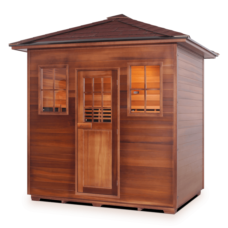 Enlighten SaunaTerra MoonLight 5 Dry Traditional Outdoor Sauna | 5 Persons