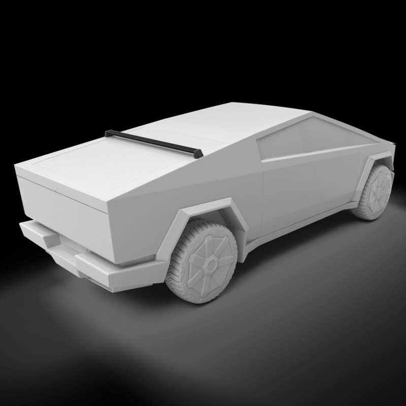 CYBERTRUCKco TESLA Cybertruck Heavy Duty Billet Aluminum Cross Bar System