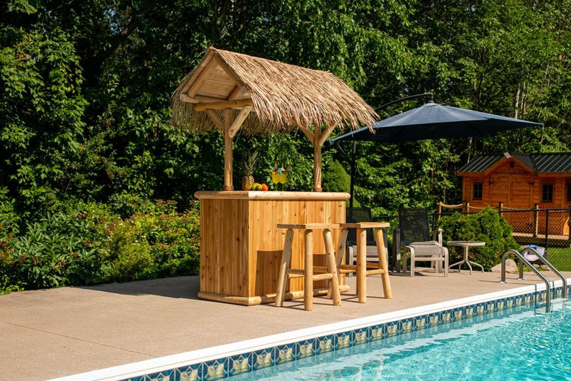 Dundalk Leisurecraft Canadian Timber Southern Fantasy Tiki Bar