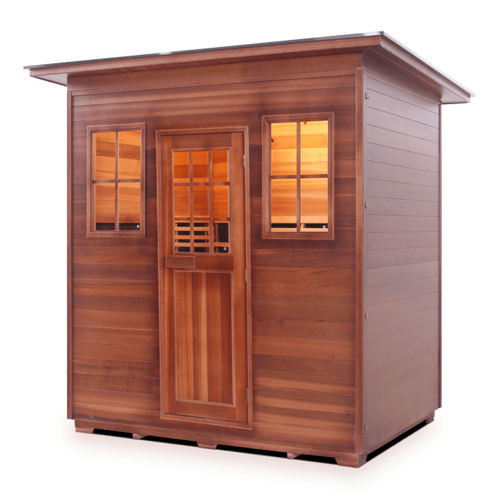 Enlighten SaunaTerra MoonLight 5 Dry Traditional Outdoor Sauna | 5 Persons