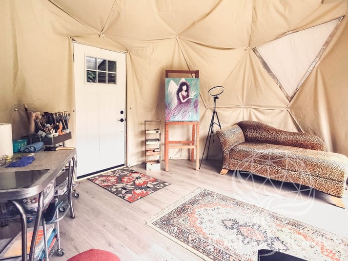 Phoenix Domes 4-Season Deluxe Glamping Package Dome