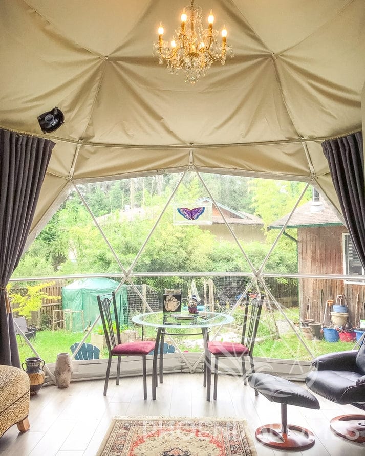 Phoenix Domes 4-Season Deluxe Glamping Package Dome