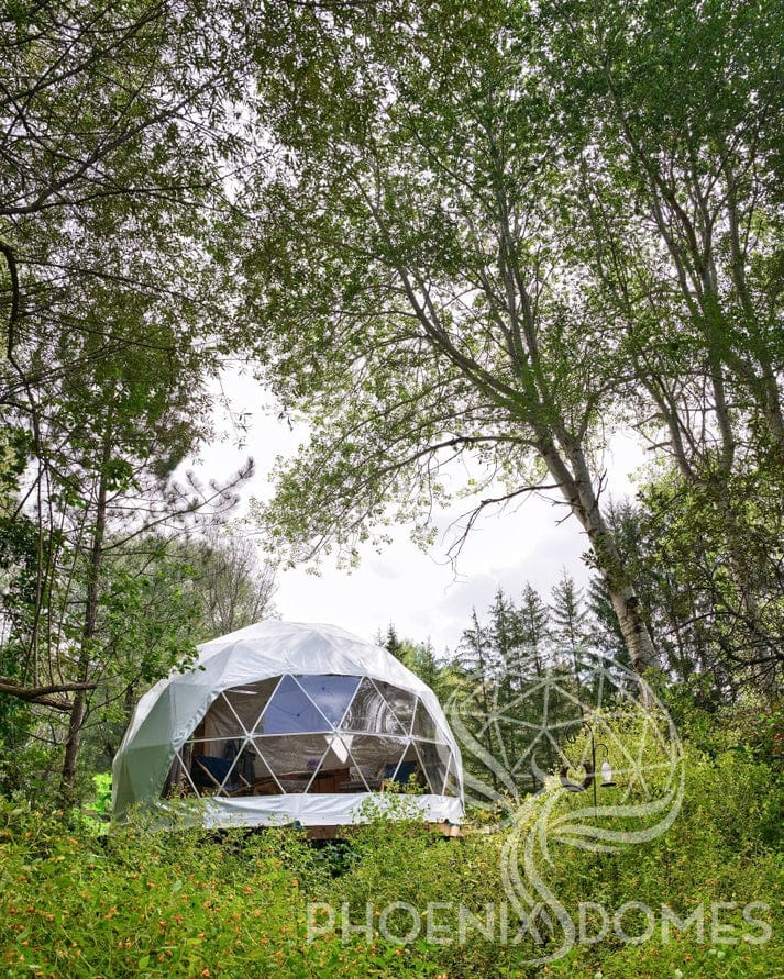 Phoenix Domes 4-Season Deluxe Glamping Package Dome