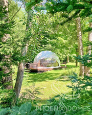 Phoenix Domes 4-Season Deluxe Glamping Package Dome