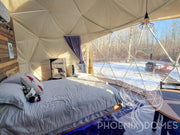 Phoenix Domes 4-Season Deluxe Glamping Package Dome