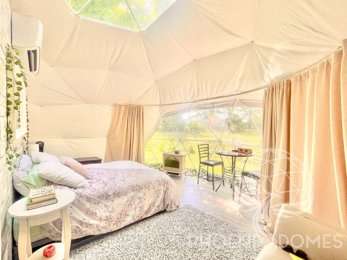 Phoenix Domes 4-Season Deluxe Glamping Package Dome