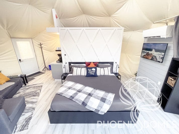 Phoenix Domes 4-Season Deluxe Glamping Package Dome 