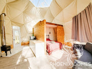 Phoenix Domes 4-Season Deluxe Glamping Package Dome 