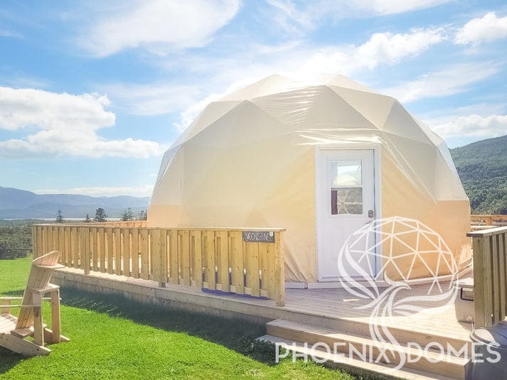 Phoenix Domes 4-Season Deluxe Glamping Package Dome 
