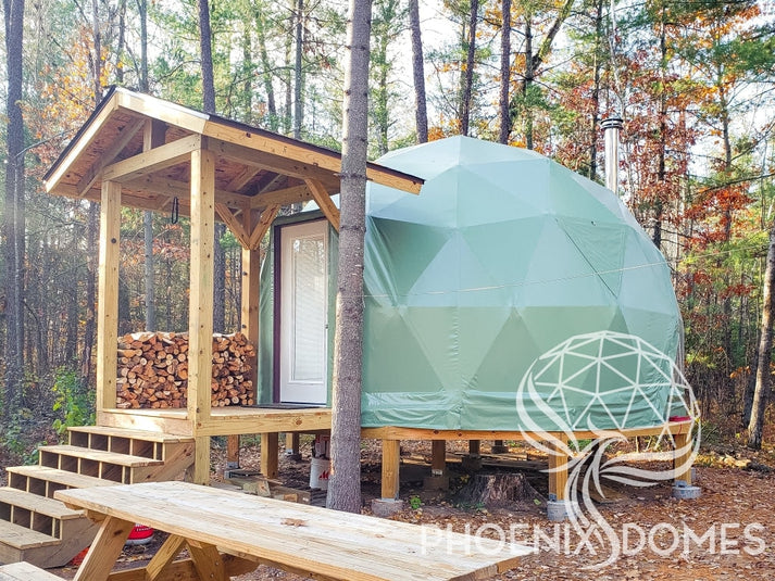Phoenix Domes 4-Season Deluxe Glamping Package Dome | 23' (7M)