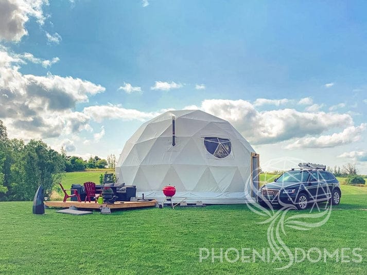 Phoenix Domes 4-Season Deluxe Glamping Package Dome - 26' (8M)