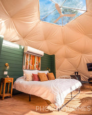 Phoenix Domes 4-Season Deluxe Glamping Package Dome