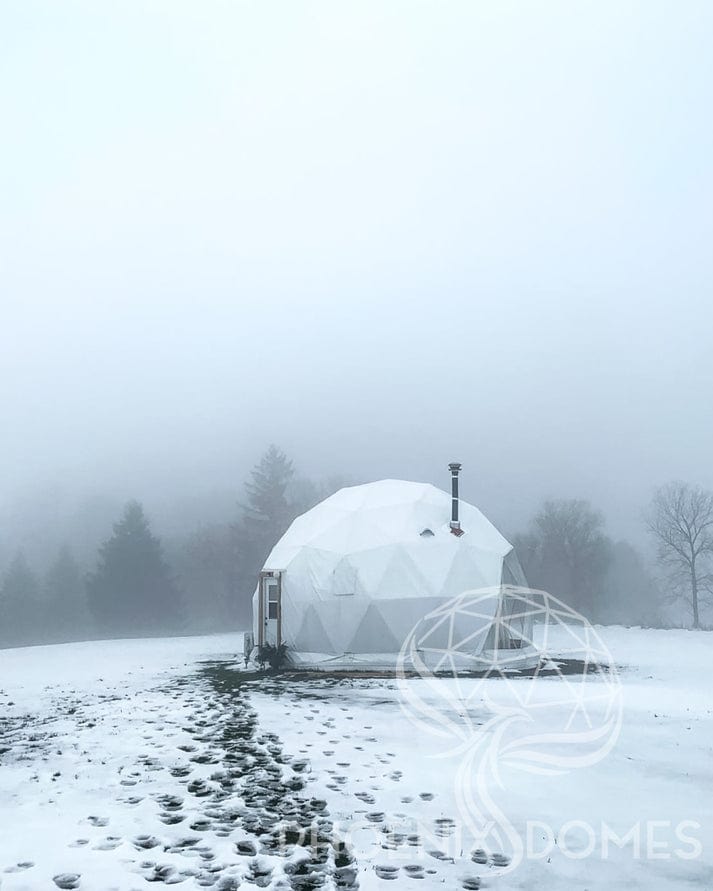 Phoenix Domes 4-Season Deluxe Glamping Package Dome