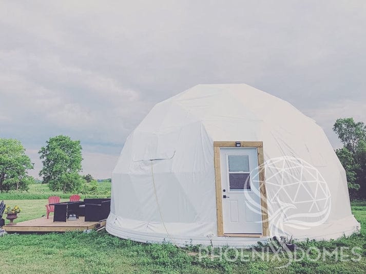 Phoenix Domes 4-Season Deluxe Glamping Package Dome