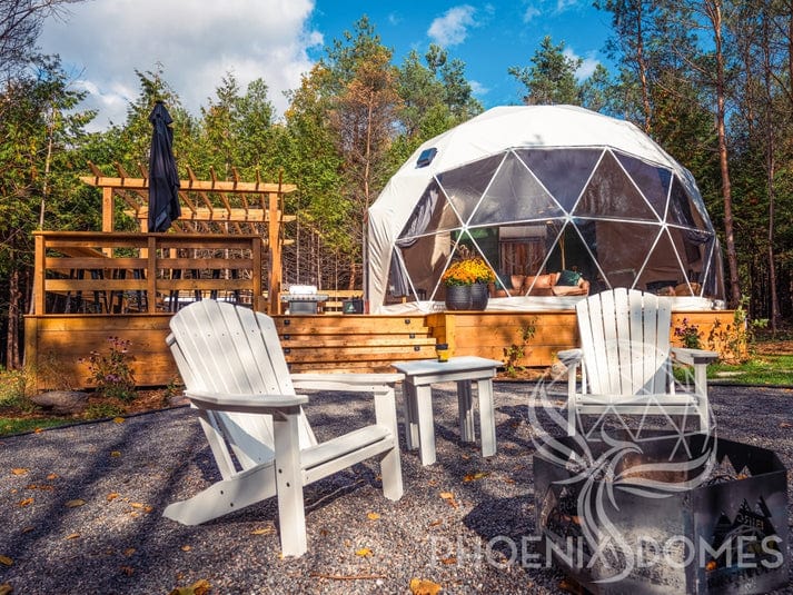 Phoenix Domes 4-Season Deluxe Glamping Package Dome