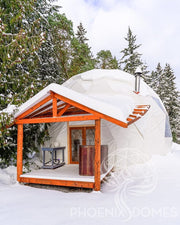 Phoenix Domes 4-Season Deluxe Glamping & Yoga Package Dome