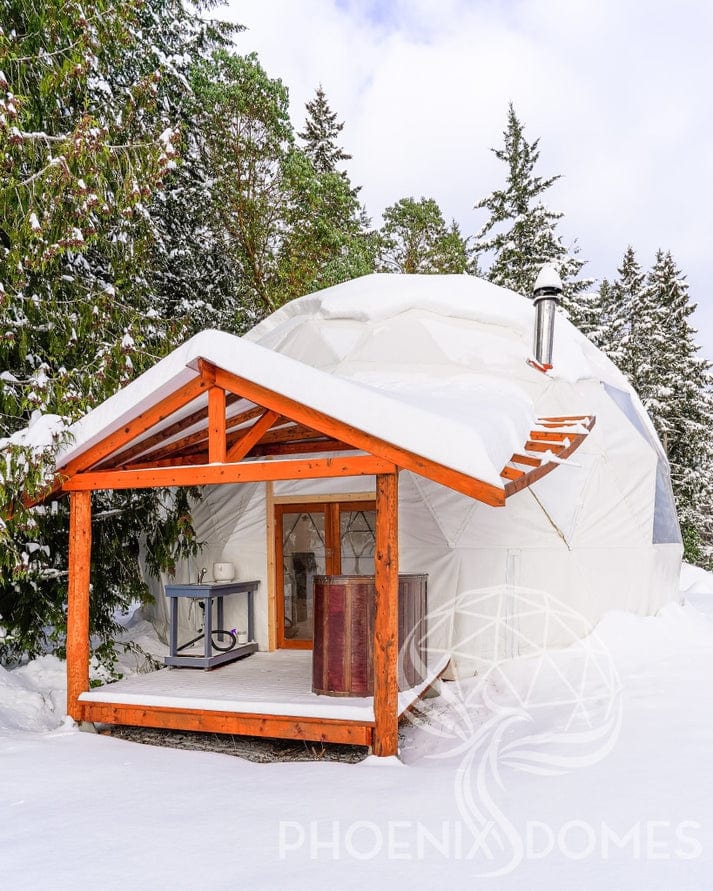 Phoenix Domes 4-Season Deluxe Glamping & Yoga Package Dome