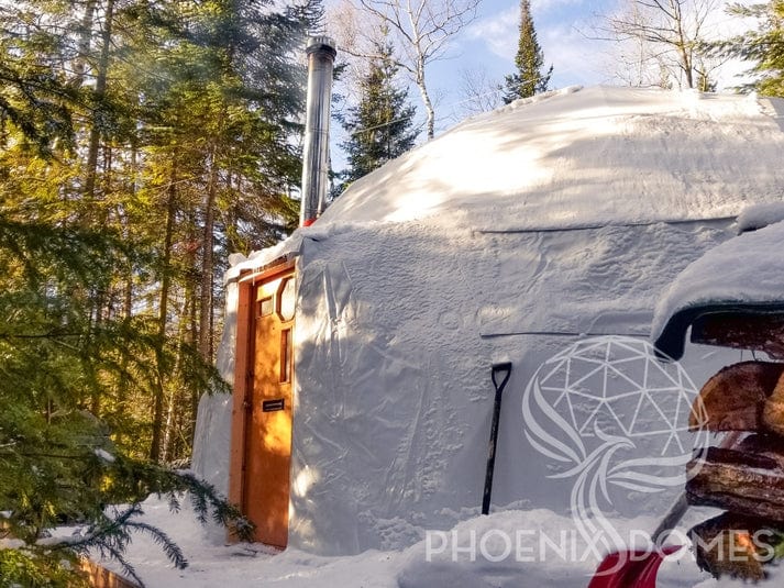 Phoenix Domes 4-Season Deluxe Glamping & Yoga Package Dome | 33' (10M)