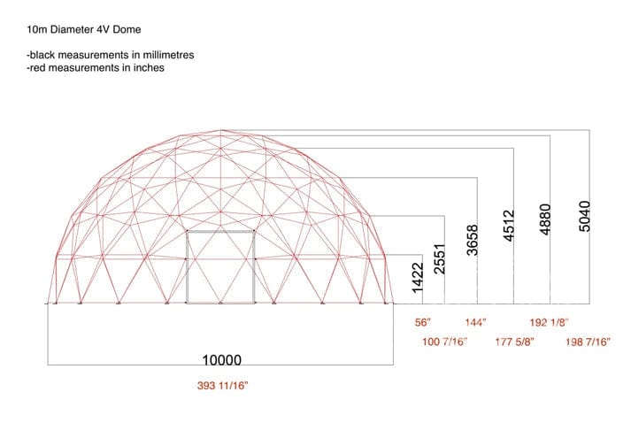 Phoenix Domes 4-Season Deluxe Glamping & Yoga Package Dome