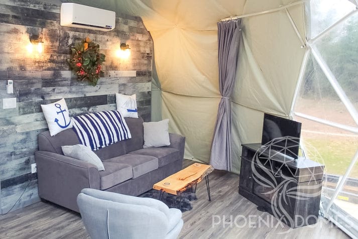 Phoenix Domes 4-Season Glamping/Yoga Package Dome - 30' (9M)