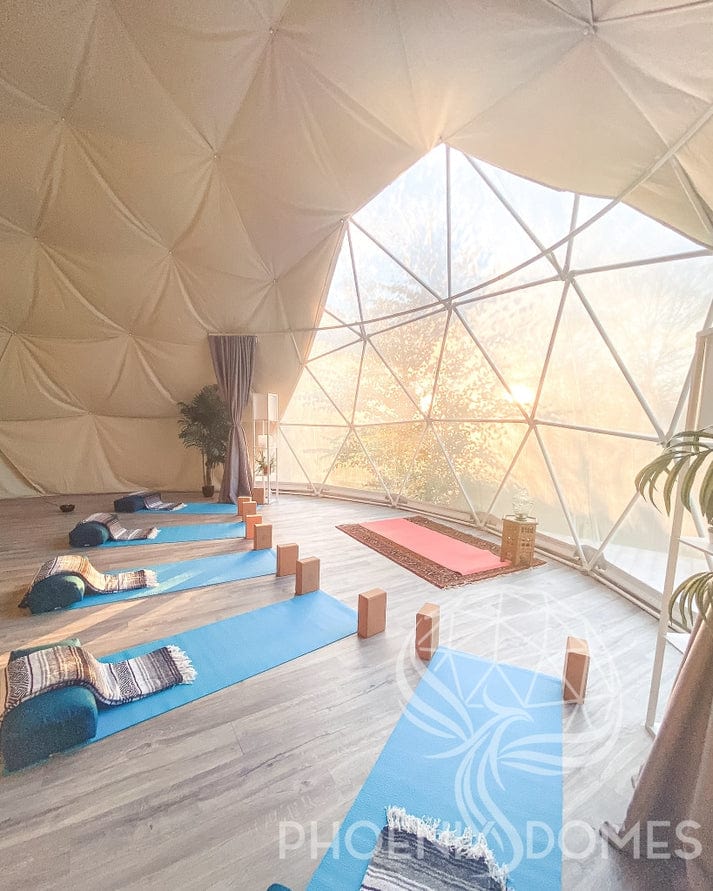 Phoenix Domes 4-Season Glamping/Yoga Package Dome