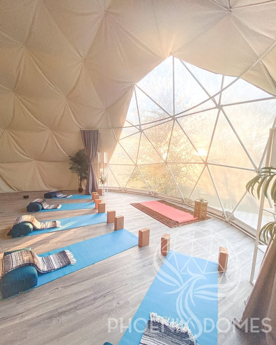 Phoenix Domes 4-Season Glamping/Yoga Package Dome - 30' (9M)