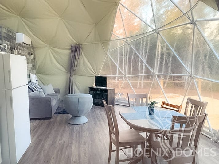Phoenix Domes 4-Season Glamping/Yoga Package Dome