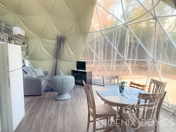 Phoenix Domes 4-Season Glamping/Yoga Package Dome - 30' (9M)