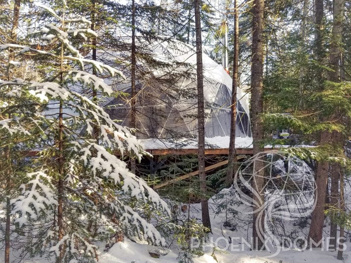 Phoenix Domes 4-Season Glamping/Yoga Package Dome