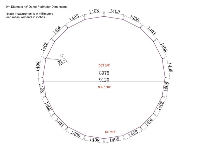 Phoenix Domes 4-Season Glamping/Yoga Package Dome