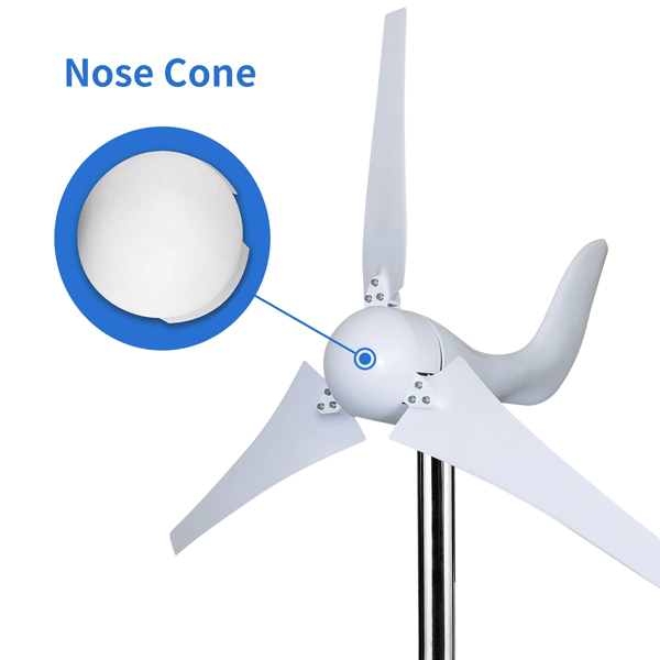 Automaxx Windmill 400W Home & Land Wind Turbine Generator Bundle Set