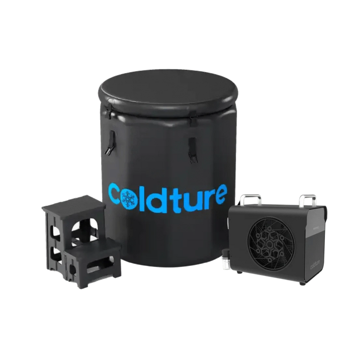 Coldture The Barrel Cold Plunge Tub + Chiller Pro