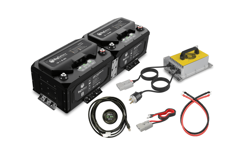 BigBattery 48V 2X HUSKY 2 FAST CHARGER KIT (200Ah | 10.24kWh)