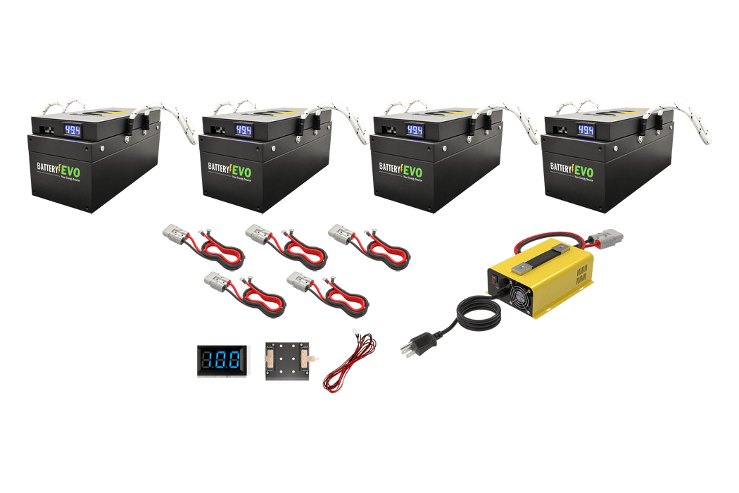 BatteryEVO 48V BADGER 4x Battery Kit (188Ah - 8.4 kWh)