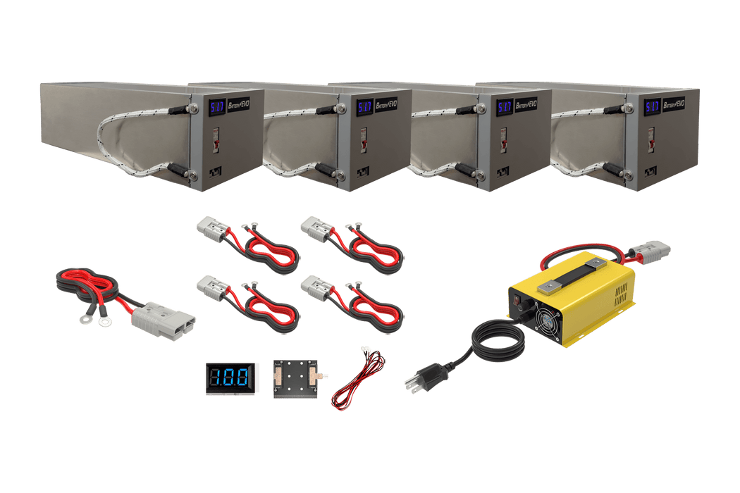 BatteryEVO 48V CHIHUAHUA 4x Battery Kit (160Ah - 8 kWh)