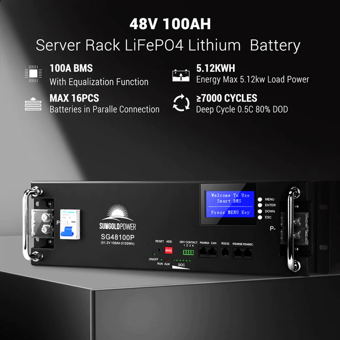 48v 100ah LifePO4 Battery
