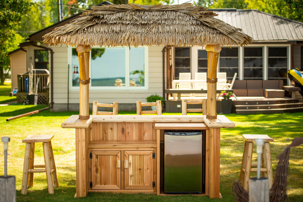 Dundalk Leisurecraft Canadian Timber Tropical Paradise Tiki Bar