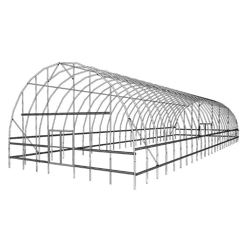 Bootstrap Farmer 30' Round All-Metal Hoop Greenhouse Kit