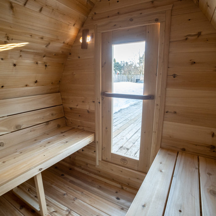 Dundalk Leisurecraft Canadian Timber MiniPOD Sauna | 4 Persons